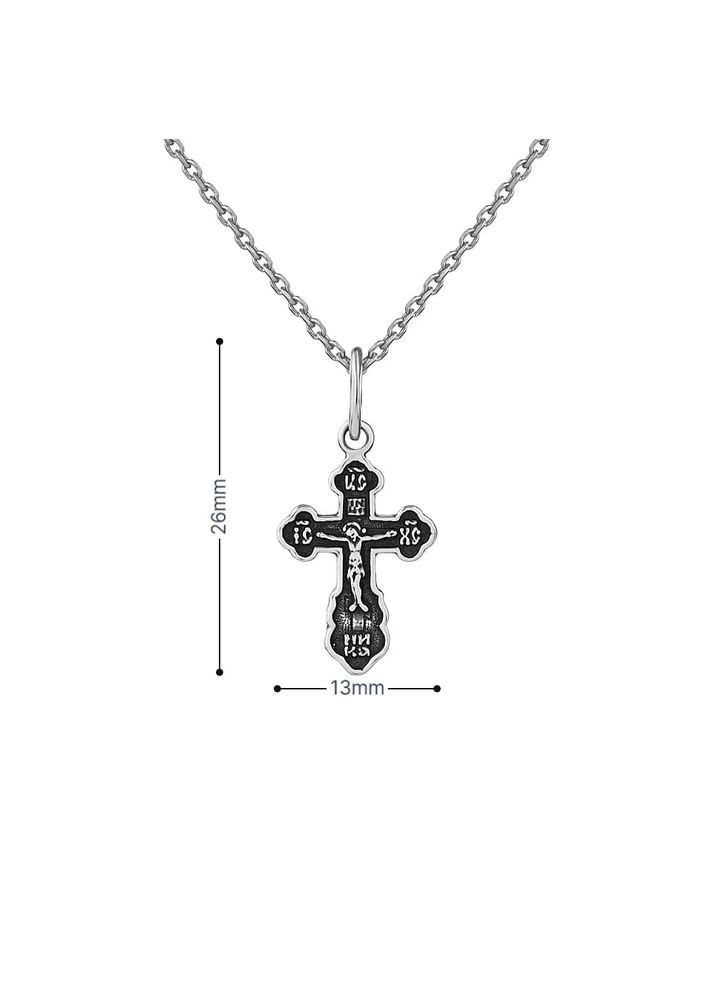Срібний хрест з молитвою (5105) IRIJ (331870980)