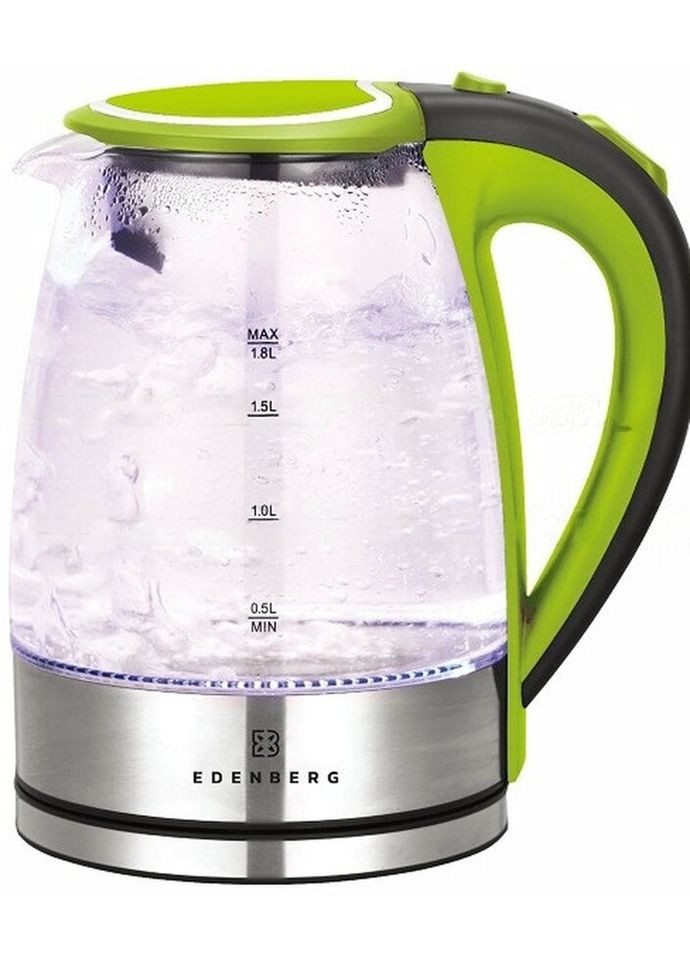 Електрочайник EB-83556-Green 1.7 л зеленый Edenberg (335882694)