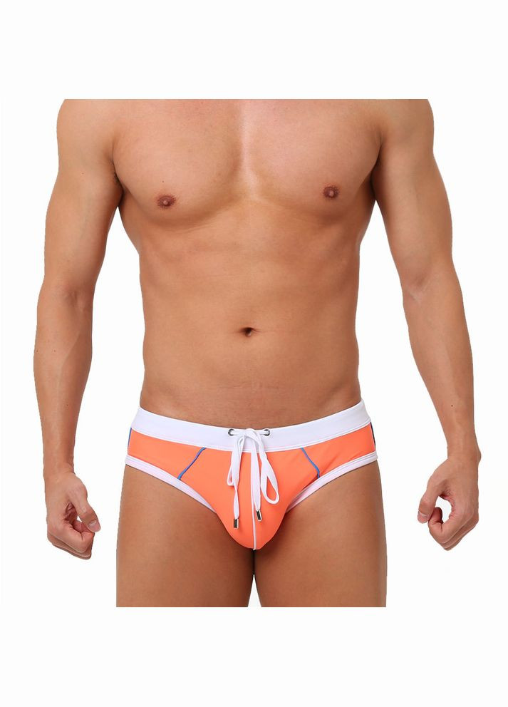 Мужские оранжевые пляжные, спортивные, повседневные, кэжуал мужские плавки брифы красный 8939 брифы Sport Line