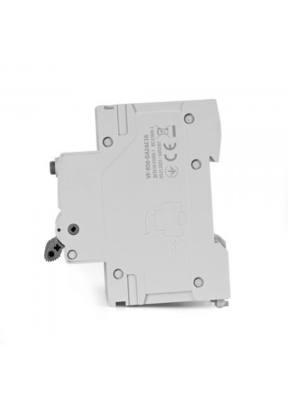 Дифференциальный автомат RESIST АС 2п 30мА 6кА 16А (VFRS6-DA2AC16) Videx (305755260)