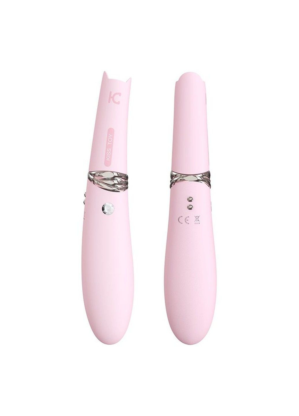 Вакуумний стимулятор з вібрацією KISTOY Miss CC Pink KissToy (316252521)