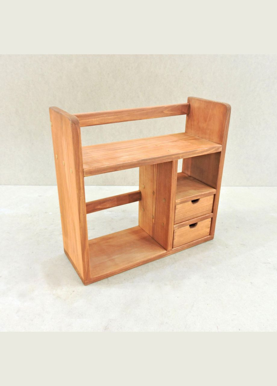 Настольная книжная полка из дерева Блок 48 шафран (КПЛ-481506) No Brand (328414815)