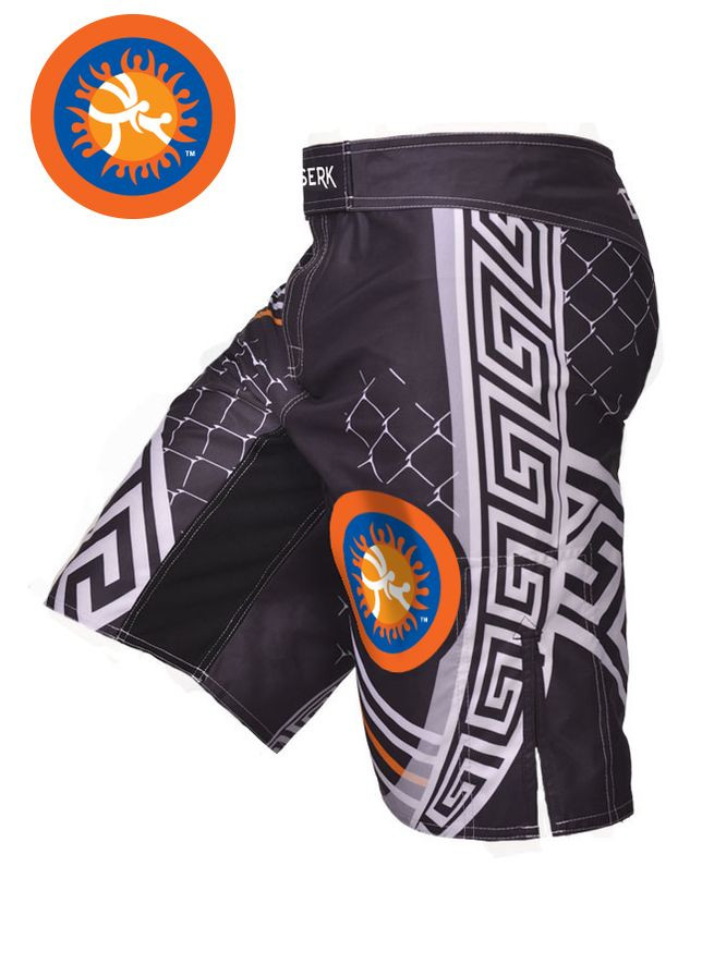 Шорти MMA Pankration 3D Approved UWW black (012172) Berserk Sport (292631897)