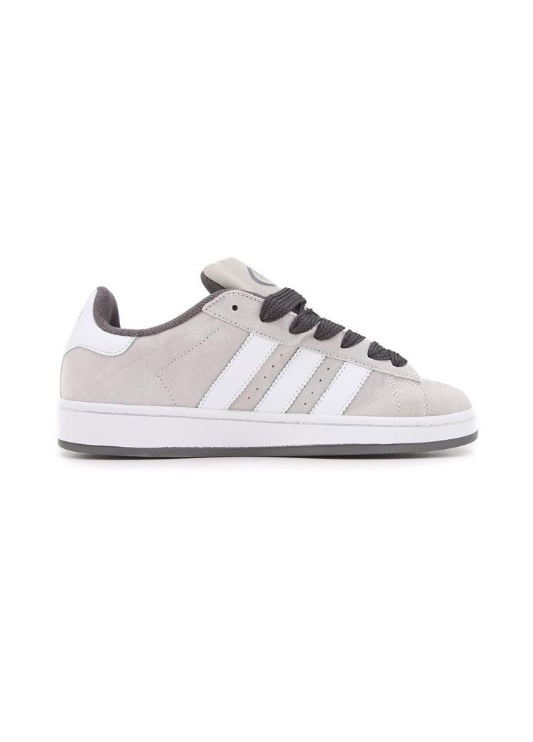 КРОСІВКИ ЖІНОЧІ ADIDAS CAMPUS OOS LIGHT GREY АДІДАС КАМПУС No Brand сірі демісезони (367171989)