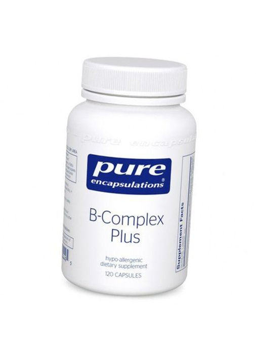 Вітаміни групи B, BComplex Plus, 60капс 36361011, (36361011) Pure Encapsulations (293254756)