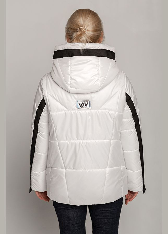 Біла демісезонна куртка MioRichi