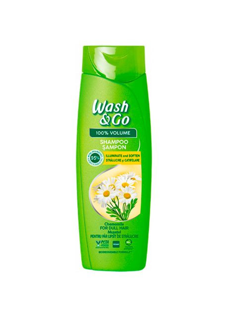 Шампунь Wash&Go with Chamomile Extract з екстрактом ромашки для тьмяного волосся 360 ml Conter (338438103)