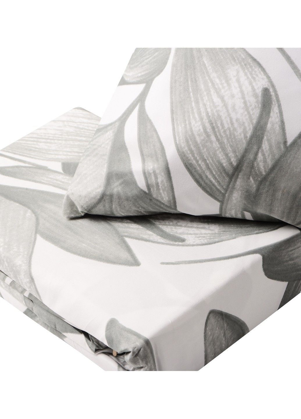 Комплект постельного белья Евро 200х220 см Shades Silver Y1216-3-1 Soho (373414495)