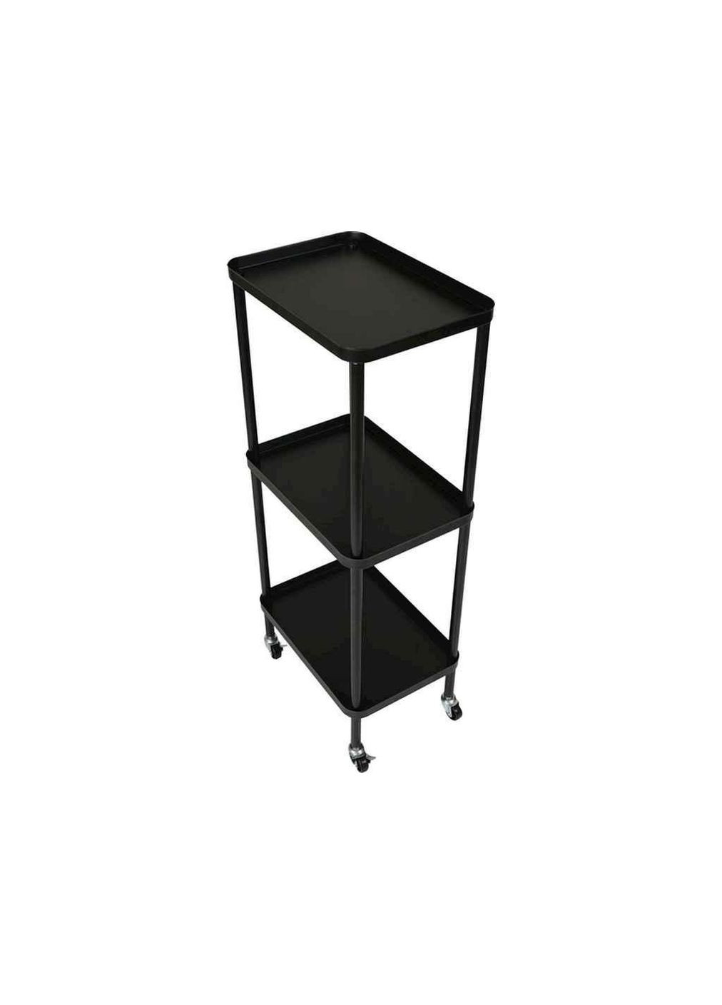 Полиця для ванної кімнати візок 3 рівні 38*26*88см ТМ Eco Fabric (366303280)