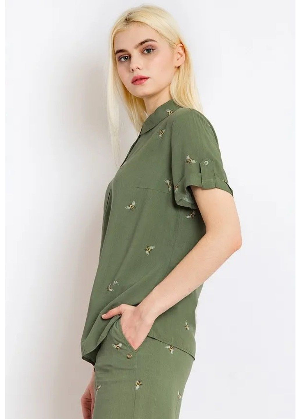 Зелена блузка s18-14030-916 Finn Flare