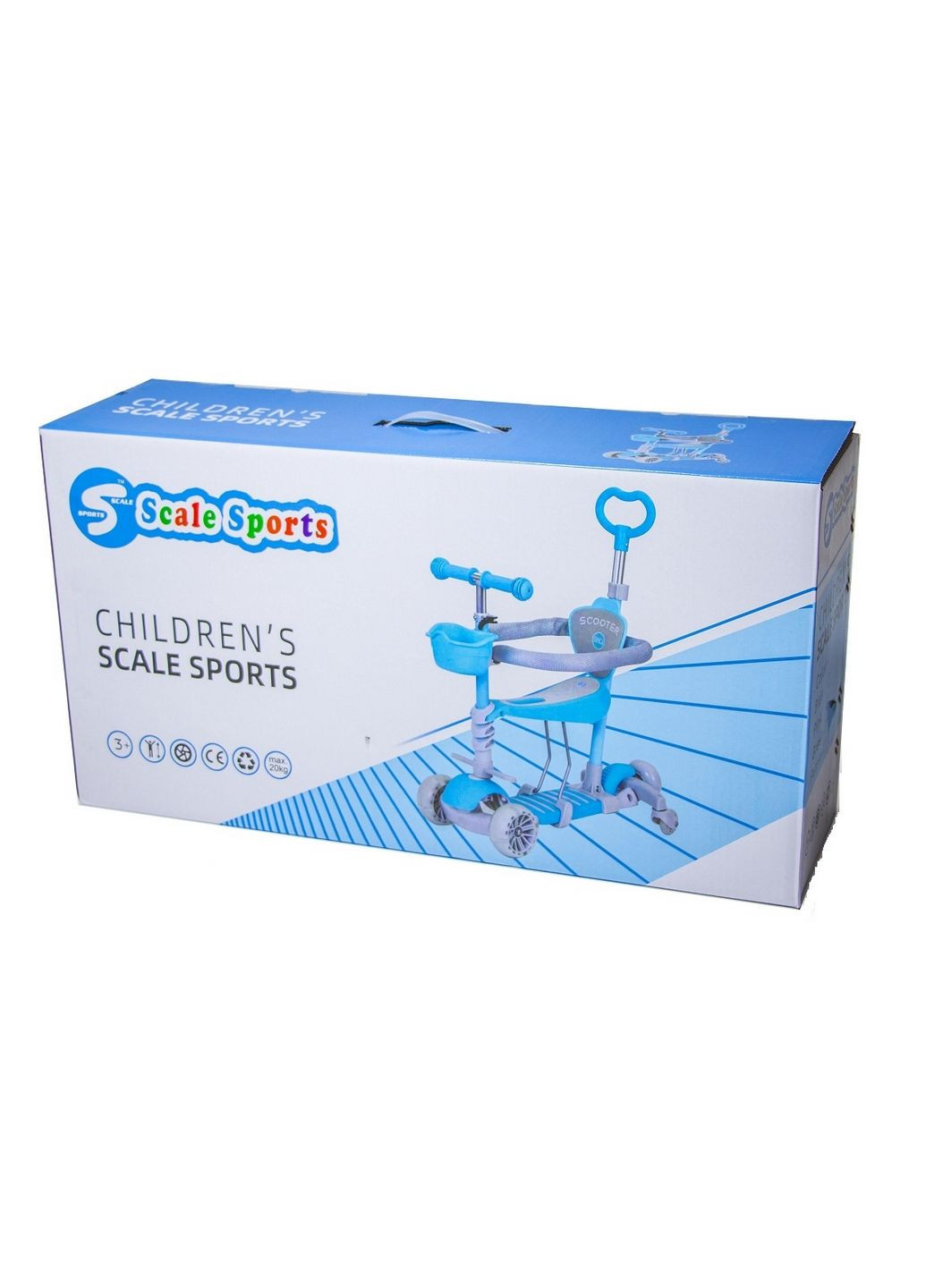 Самокат 5 в 1 Scale Sports (288049038)