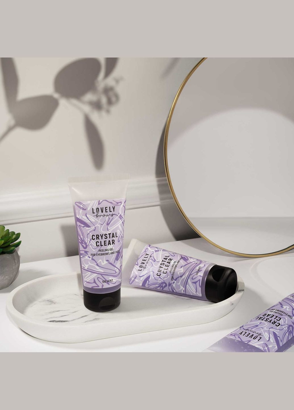 Пилинг-скатка для лица и бровей Crystal clear Lovely Brows (313401602)