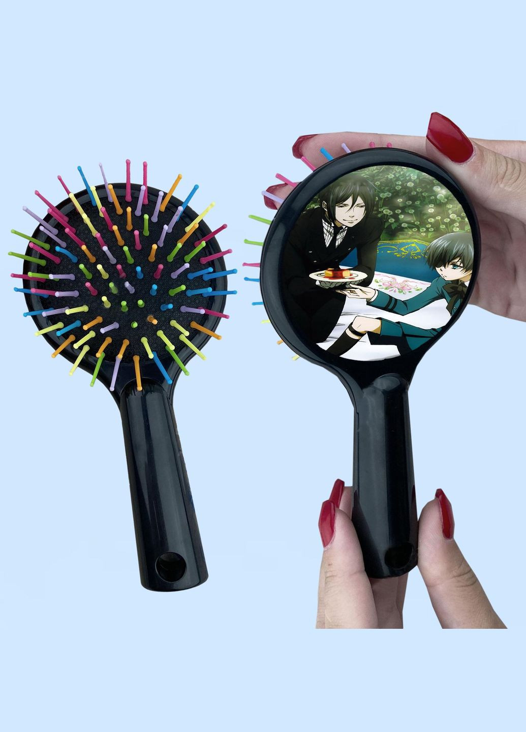 Гребінець для волосся Аніме Темний дворецький #0001 чорний No Brand (315041540)