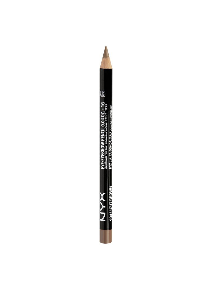 Олівець для очей Slim Eye Pencil LIGHT BROWN (SPE904) NYX Professional Makeup (279364075)