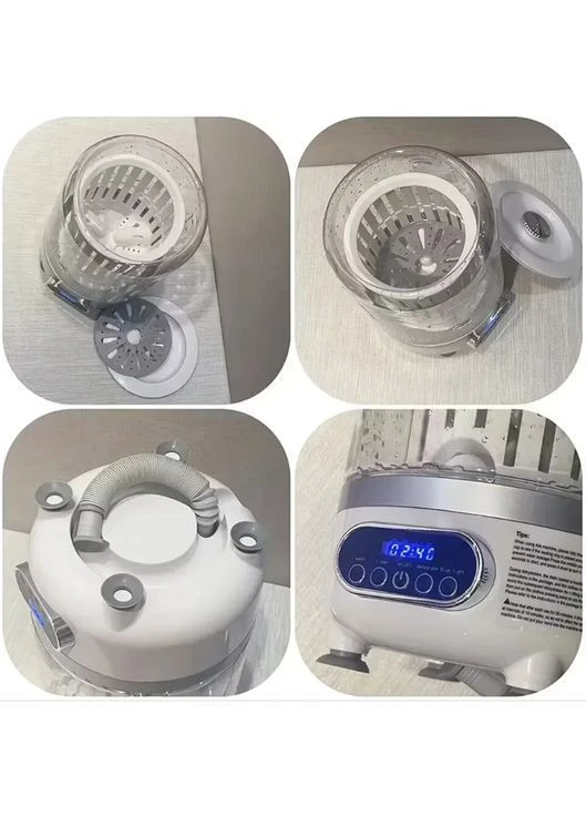 Мини стиральная машинка с отжимом, 3л, от USB, 25,5х15см / Портативная стиральная машина Head (375334214)