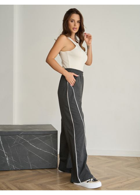 Широкі штани з бічними тасьмами No Brand (355336368)