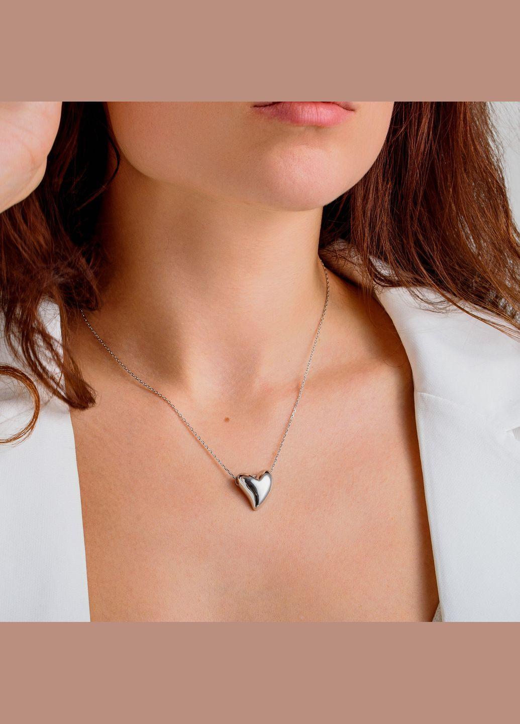 Подвеска Сердце без границ Minimal (338796538)