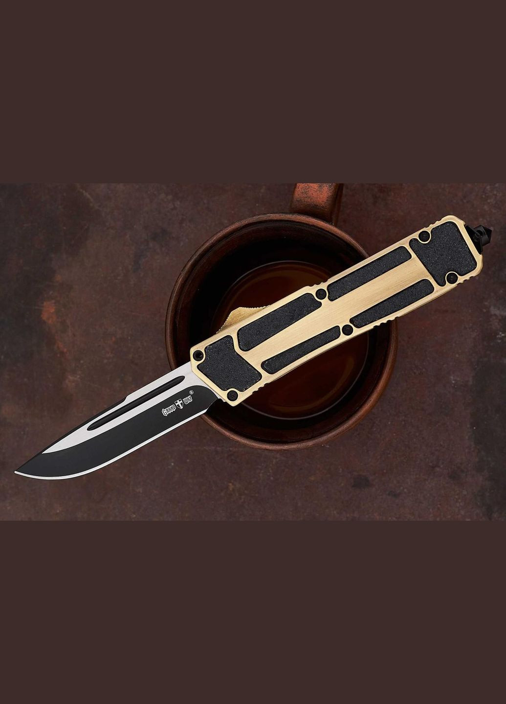 Ніж викидний автоматичний 9098 Grand Way (329870920)