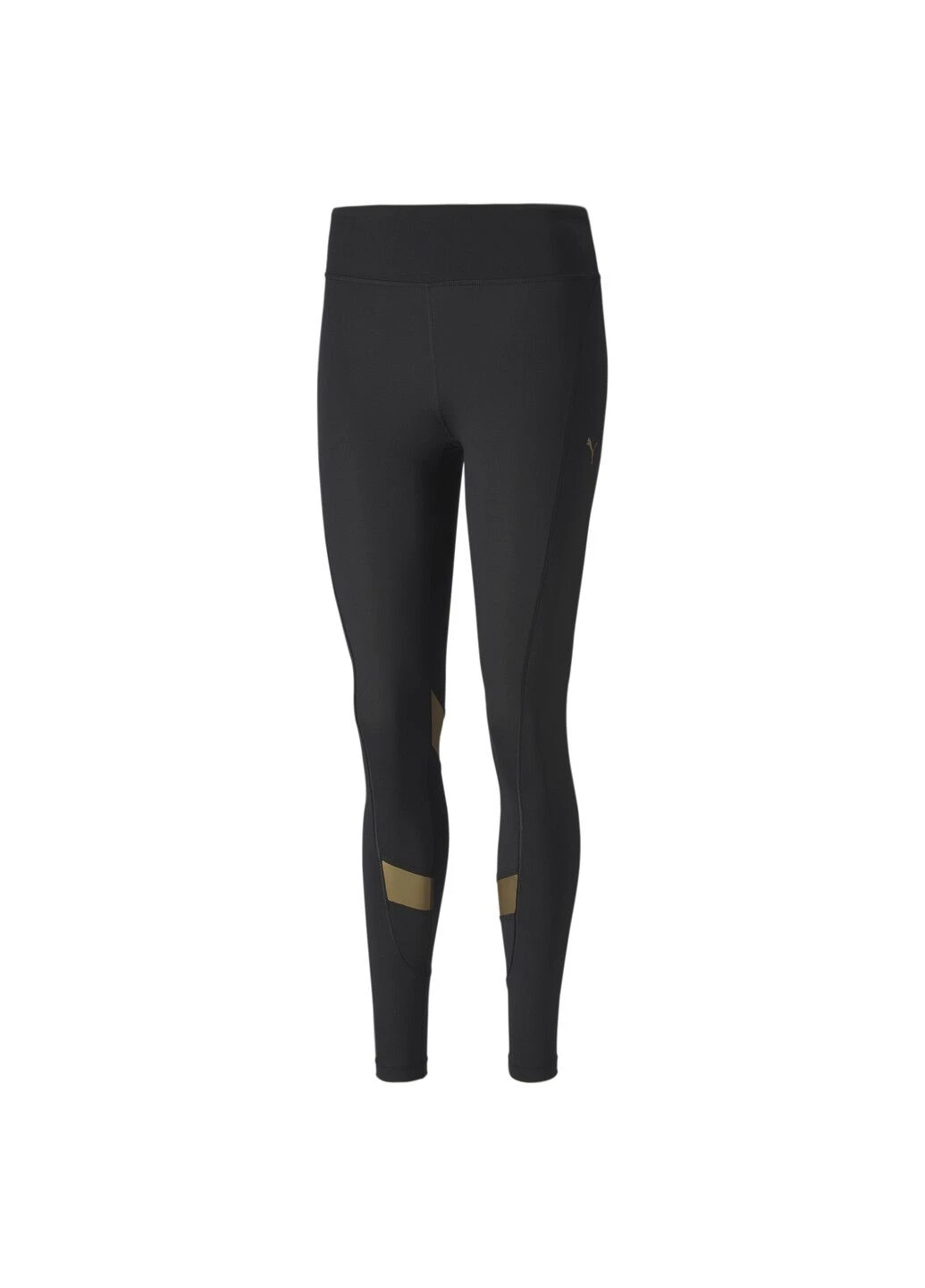 Черные летние леггинсы metal splash eclipse tight Puma