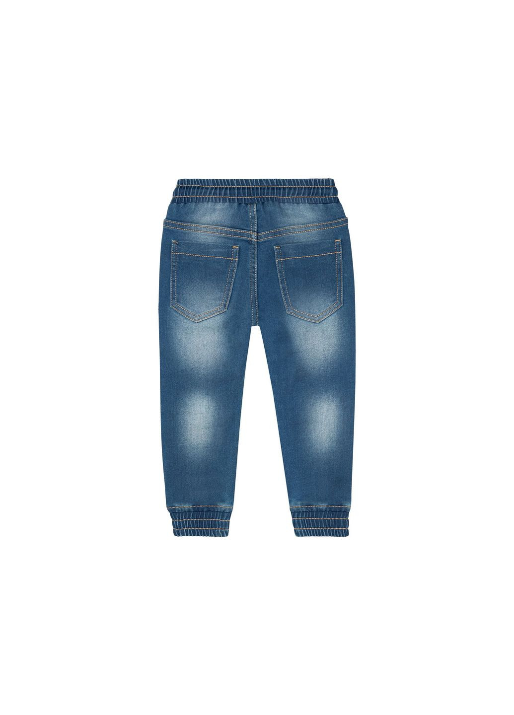 Синие демисезонные джоггеры джинсы джоггеры joggers для мальчика 370778 Lupilu