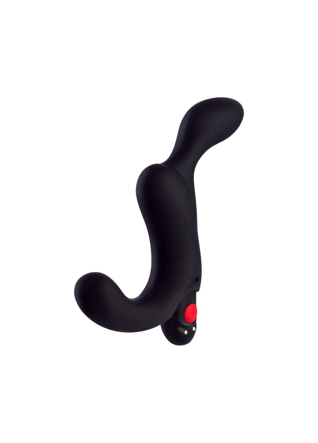 Массажер простаты DUKE black стимуляция промежности съемный виброшар вибратор для мужчин Fun Factory (314871679)