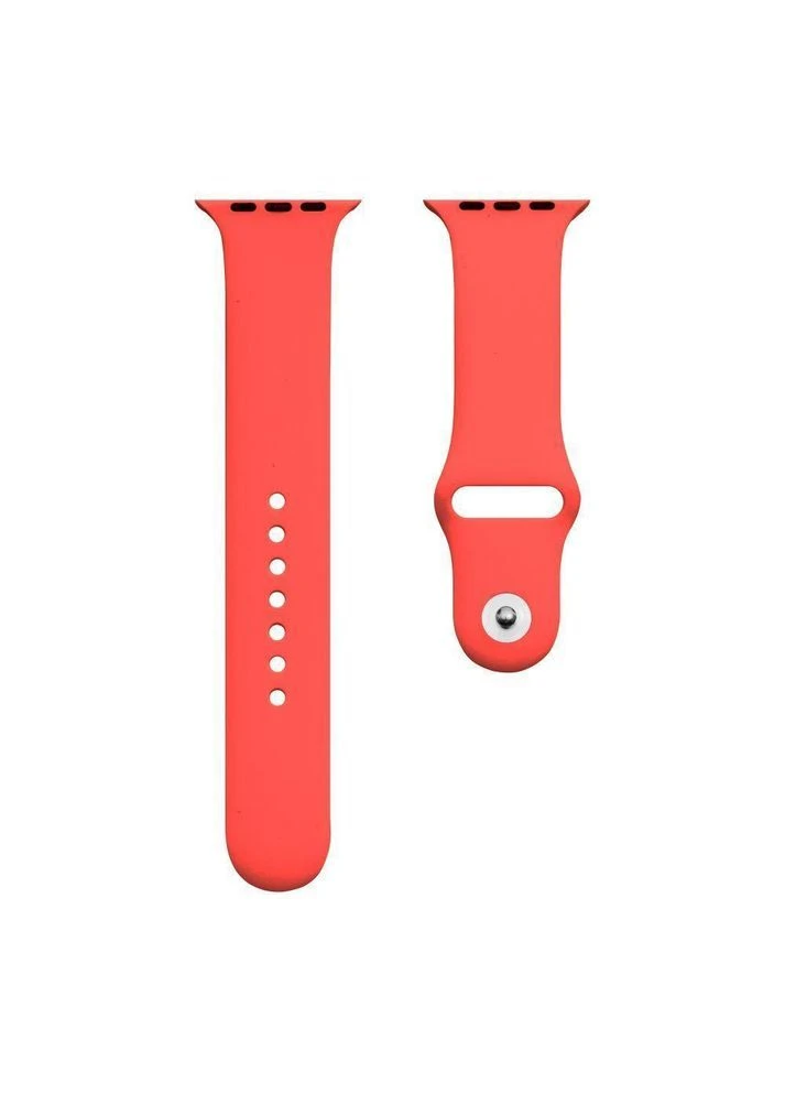 Ремінець для Apple Watch Band Silicone One-Piece Size-S 38/40/41 mm 25.Camelia No Brand (391207631)