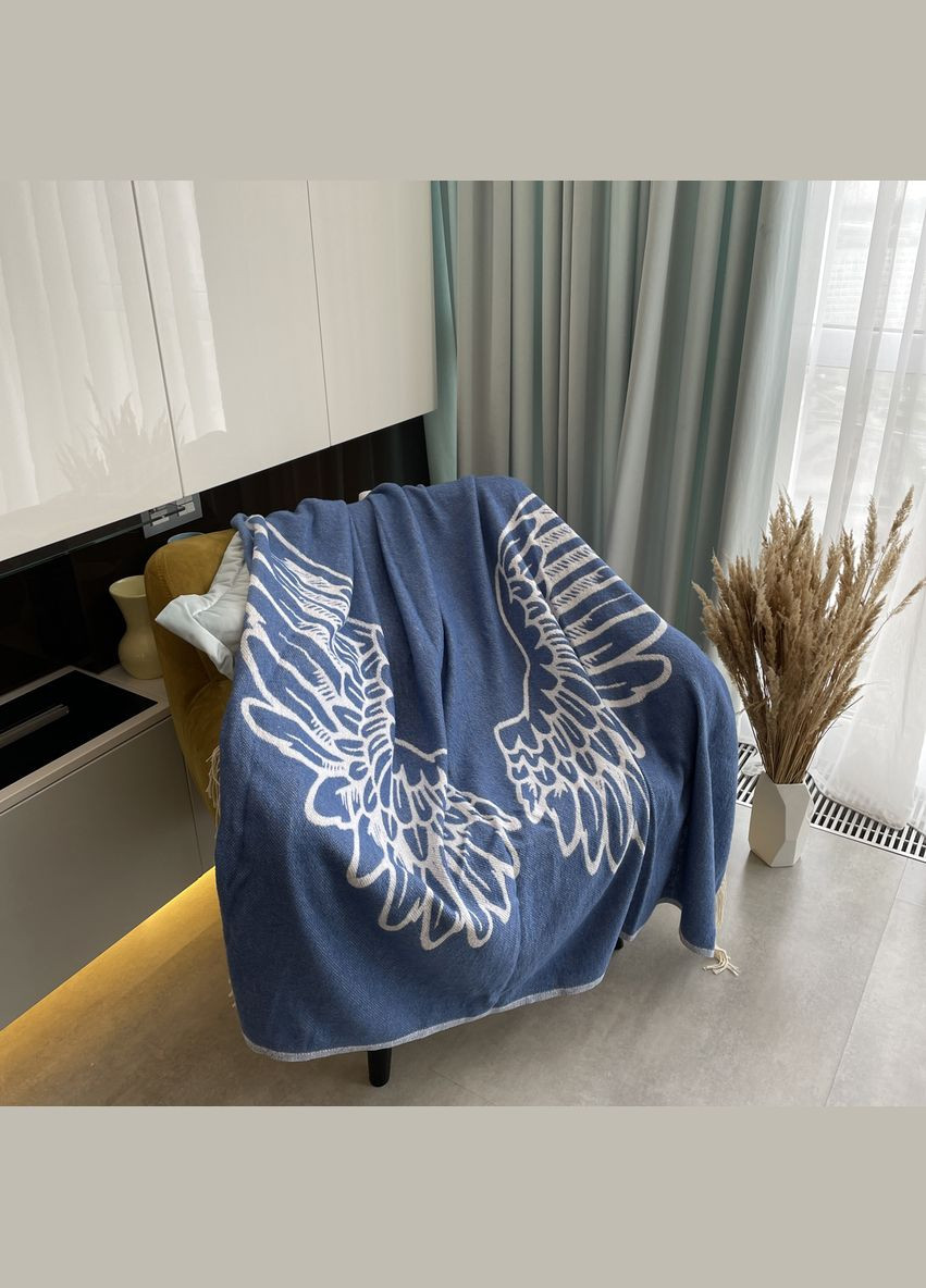 Плед Wings хлопковый 140х200 см (653590756125) SoundSleep (299232809)