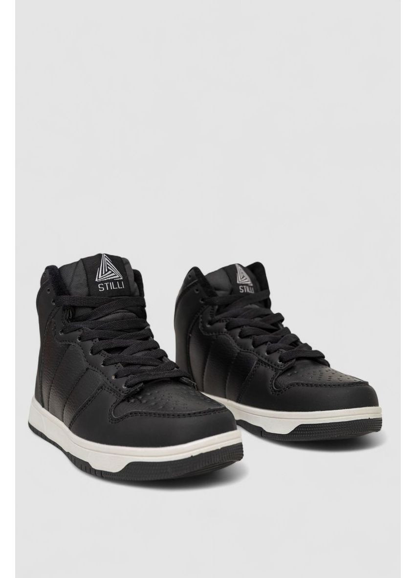 Кроссовки женские зимние на меху,, 248RH1060 Ager чёрно-белые всесезоны (369974223)