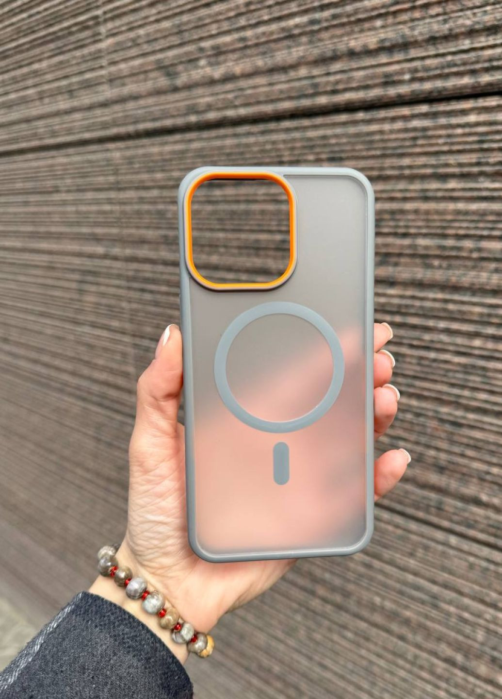 Чохол протиударний з MagSafe для iPhone 11 Gray / чохол айфон 11 сірий матовий No Brand (329727485)