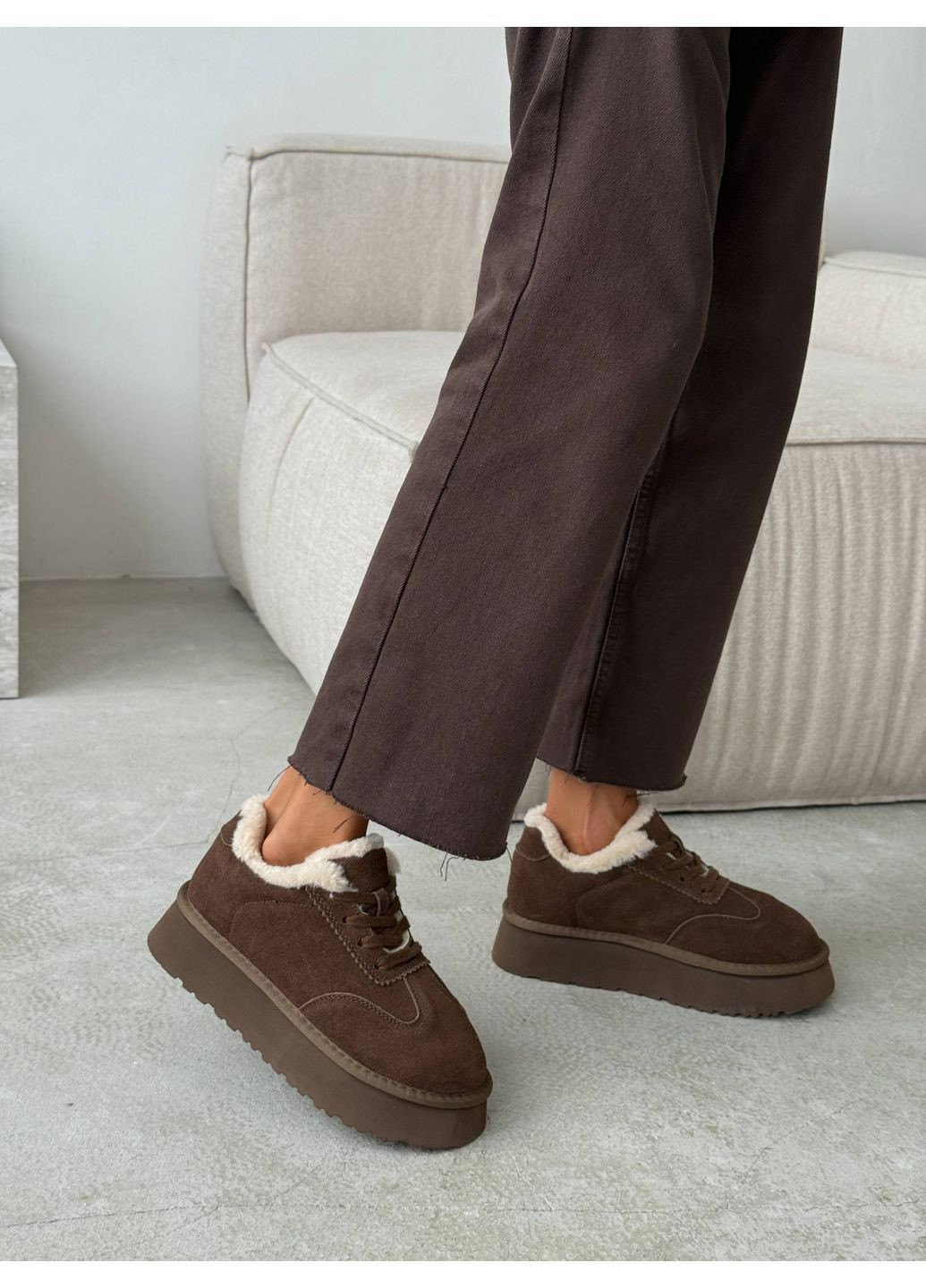 Зимние замшевые сноубутсы Helen (363839674)