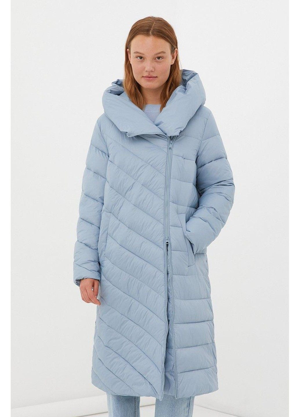 Блакитна зимня зимова куртка fbc11025-124 Finn Flare