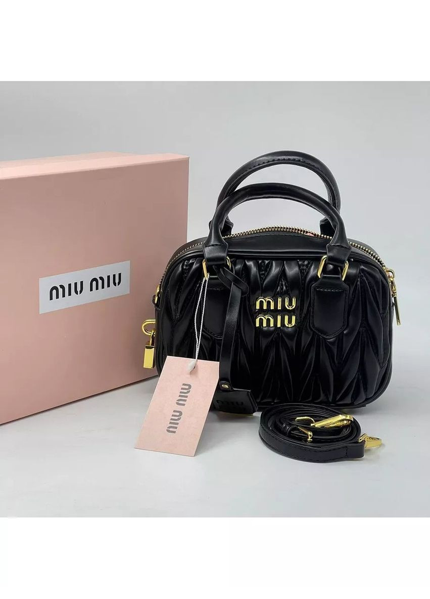 Жіноча сумка Miu Miu 2310 чорна No Brand (367041188)