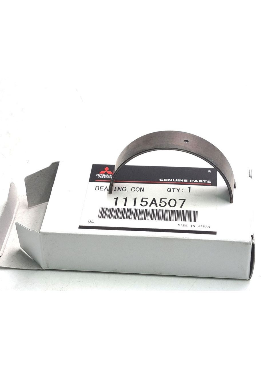Вкладиш шатунний, оригінал, Outlander, Pajero Sport, Montero Sport 2006- OEM 1115A507 Mitsubishi (345740920)