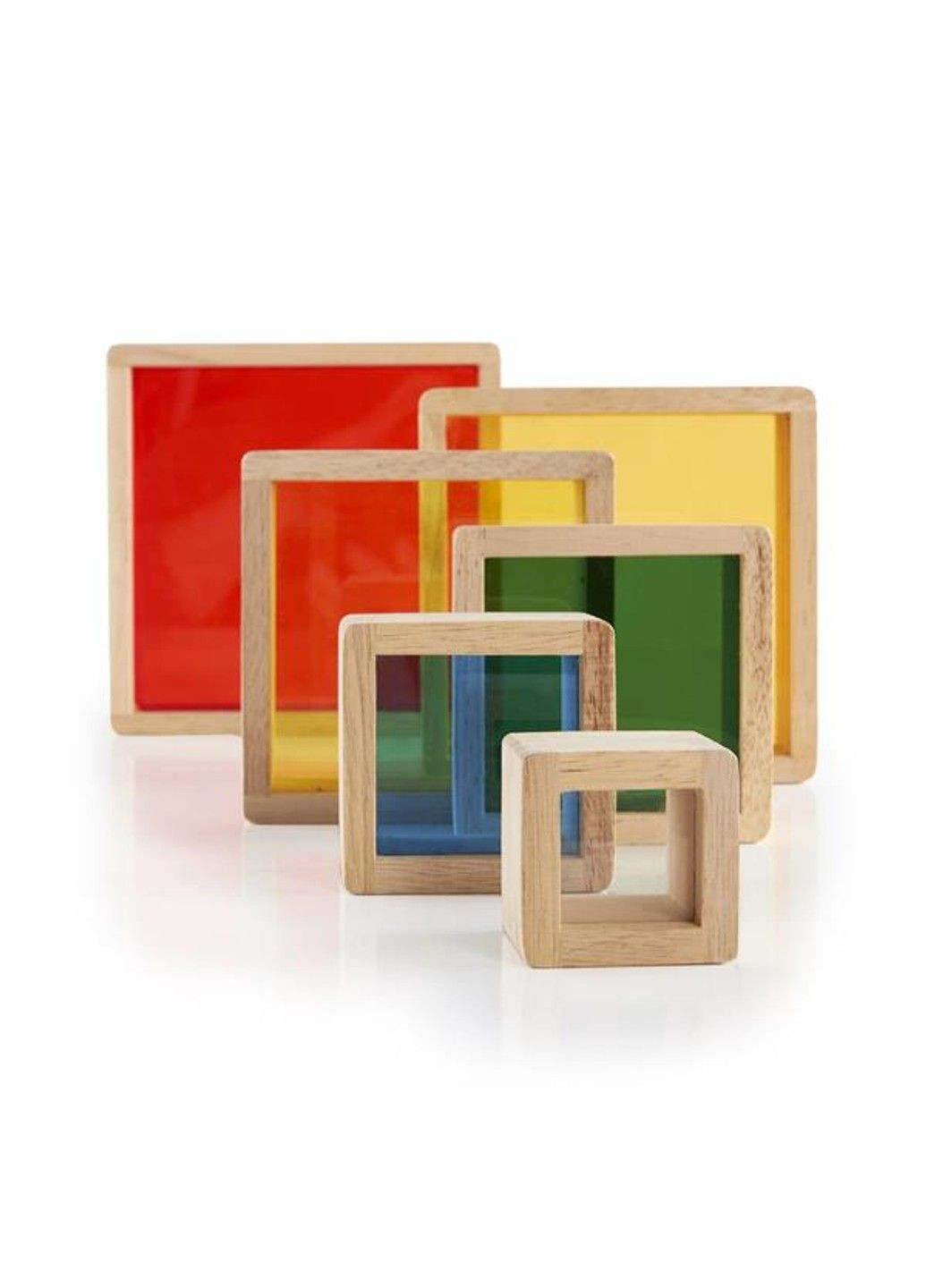 Кубики Block Play Цветные блоки (G5066) Guidecraft (331173733)