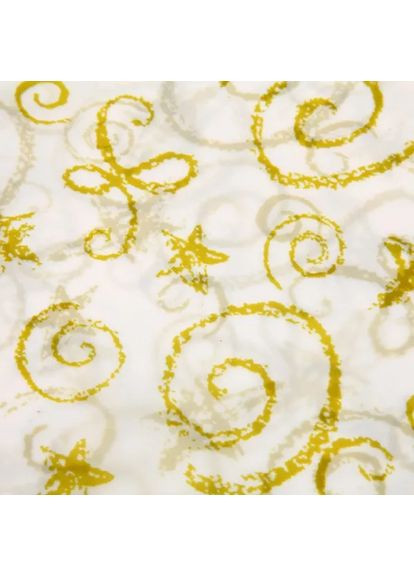 Шторка для ванної і душа F8808, поліетилен, 180 x180 см, жовтий Frap (371881756)