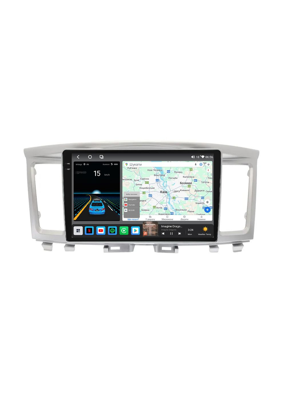 Штатна магнітола M6 Plus Infiniti QX60 (2014-2020) CarPlay QleD Mekede (356568336)