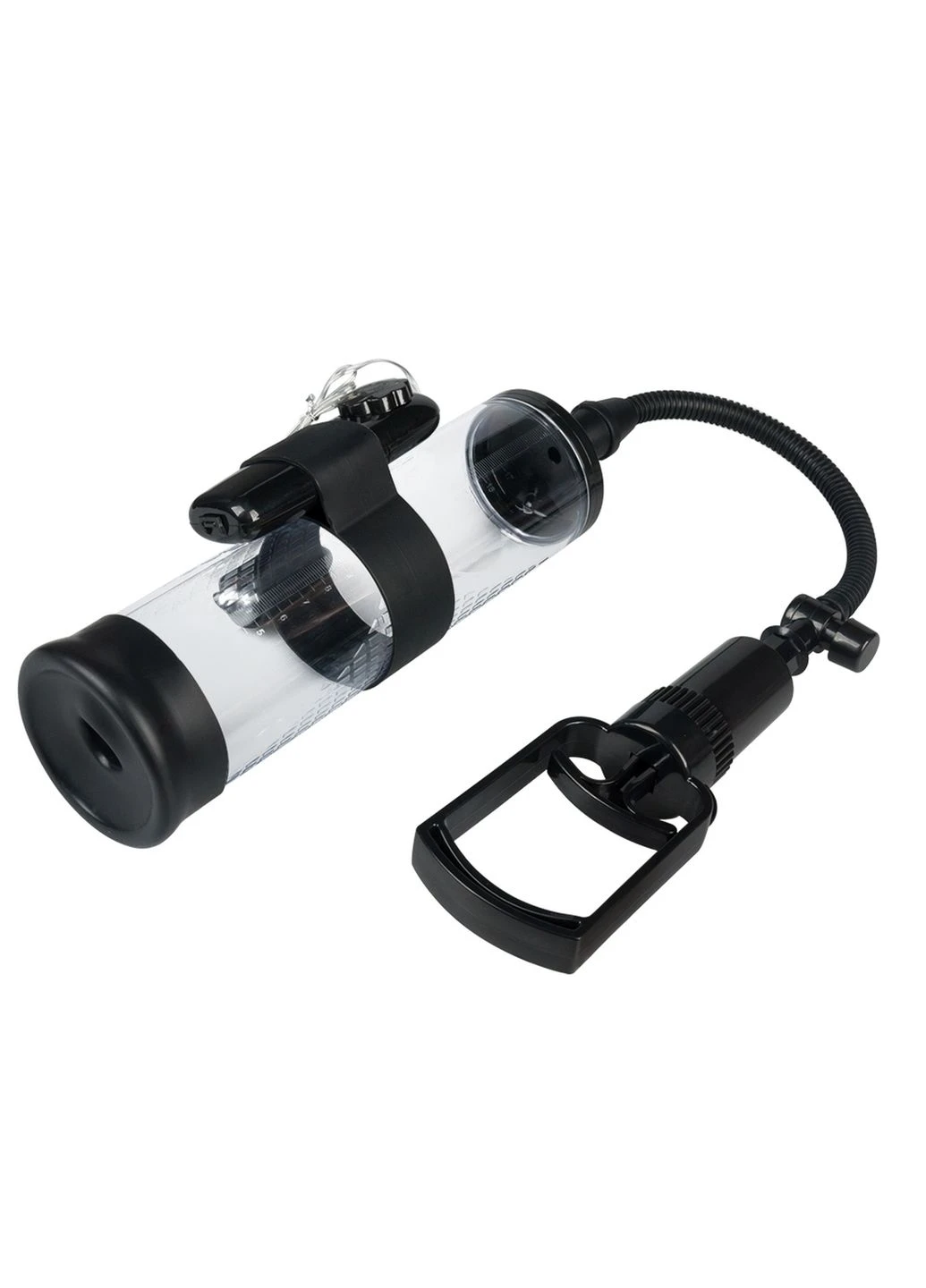 Вакуумний помпа з вібрацією прозорого кольору Passion Pump Men Powerup Canwin (382039289)