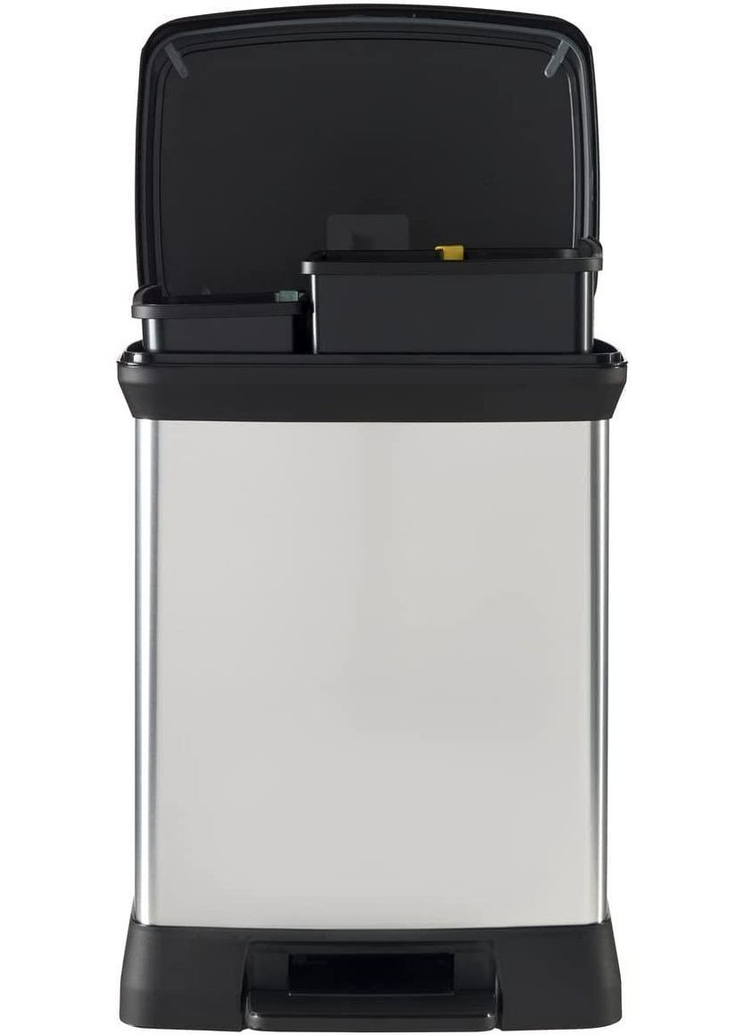 Контейнер для сміття з педаллю Deco bin 30 л (02164) Curver (334713788)