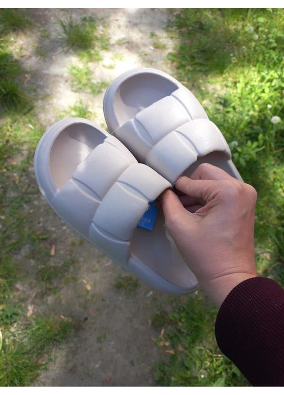 Бежевые шлепанцы зефирки бежевые Progress