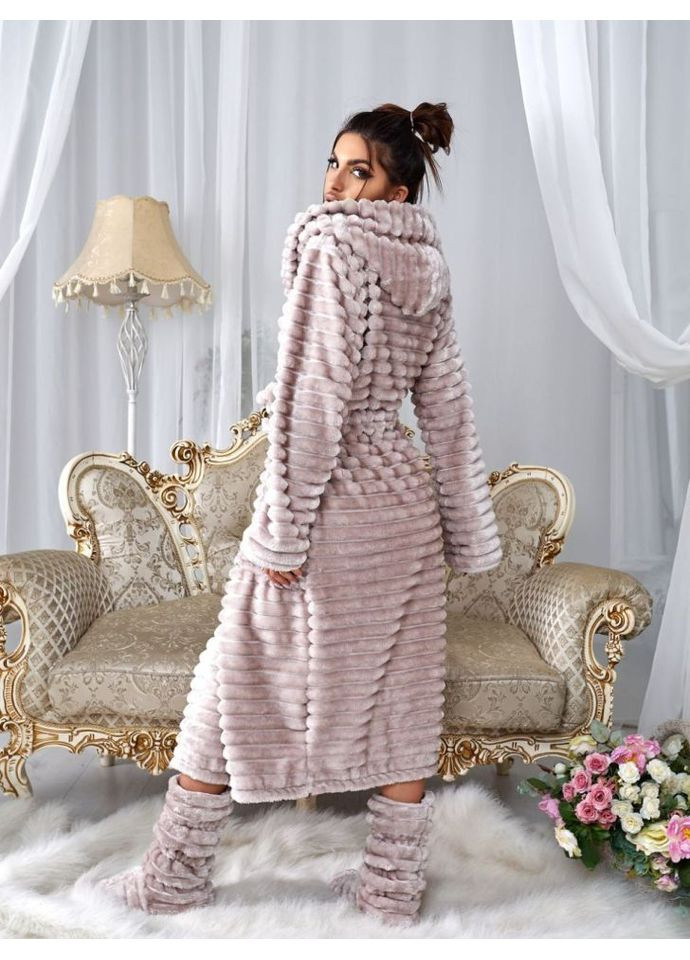 Халат жіночий з чобітками ОР-8310/12 ( ) No Brand (370147628)