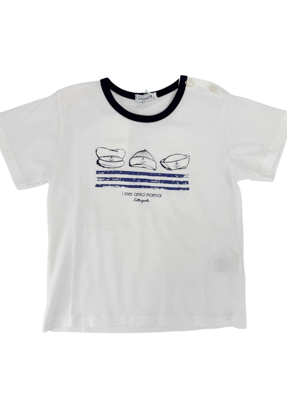 Біла піжама, арт. 171618, i miei amici marinai, 4 роки, 104 см Sottocoperta