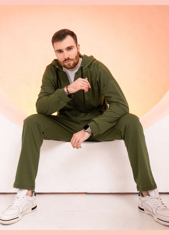 Спортивный костюм GN-531 хаки ISSA PLUS (266783327)