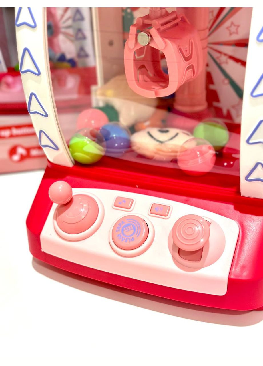 Дитячий ігровий автомат " схопи приз" WW 1001 А Рожевий Fun Game (327216646)