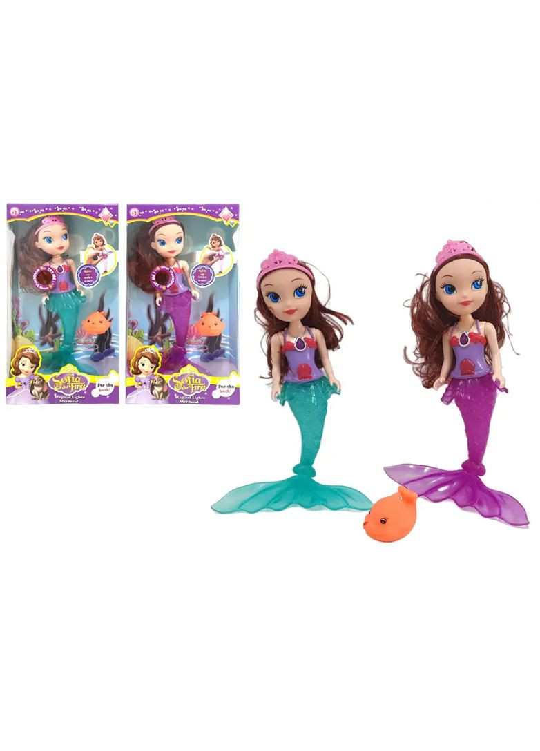 Кукла-русалка озвученная со светом Sofia на батарейках в ассортименте 299 YG Toys Лял0299 (370653159)