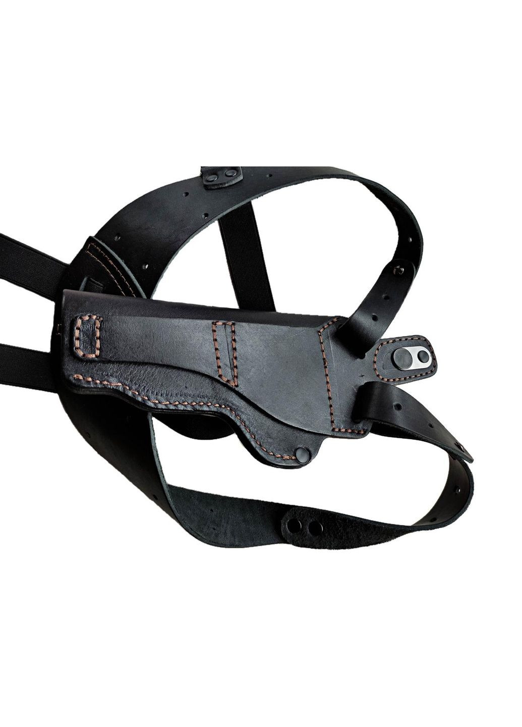 Кобура оперативна для АПС Стечкін, не формована (шкіра, чорна) SV Сварог (342375200)