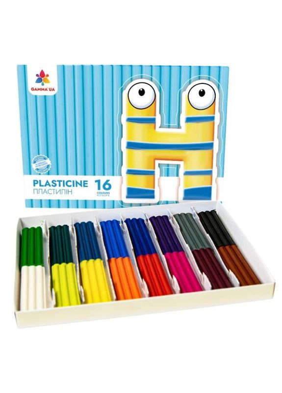 Дитячий набір пластиліну 200317, 16 кольорів ГАММА'UA (366969706)