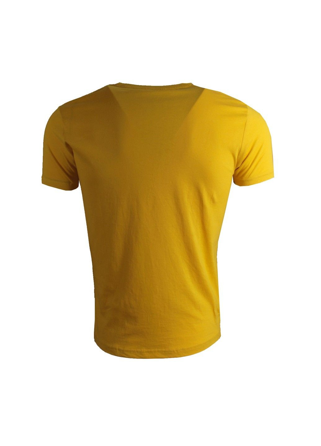 Жовта футболка чоловіча Fine Look