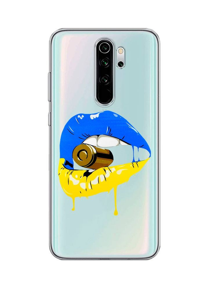 Прозорий чохол на Xiaomi Redmi Note 8 Pro:: Губи і патрон (принт 264) Creative (360688857)