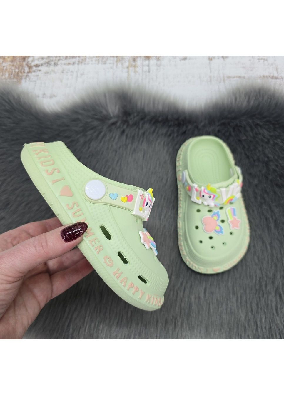 Крокси дитячі для дівчинки Gipanis (325922892)