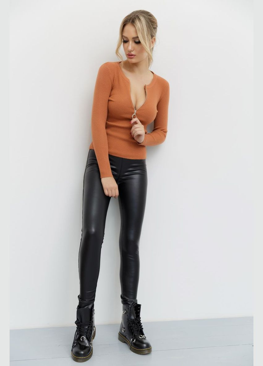 Кофта женская на молнии в рубчик,, 204R003 Ager (288750941)